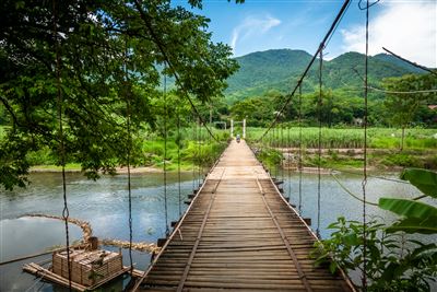 Brücke bei Pu Loung
